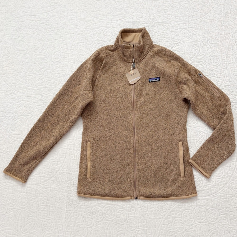 Patagonia Women's Better Sweater Fleece Jacket, Grayling Brown Sz M